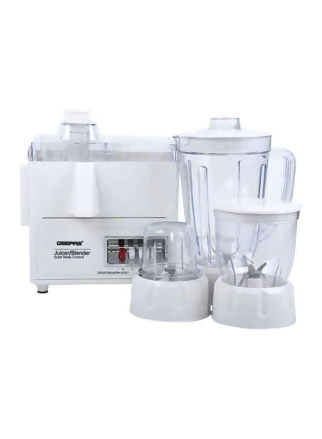 4-In-1 Super Juicer And Blender 1500 ml 400 W GSB2031 White