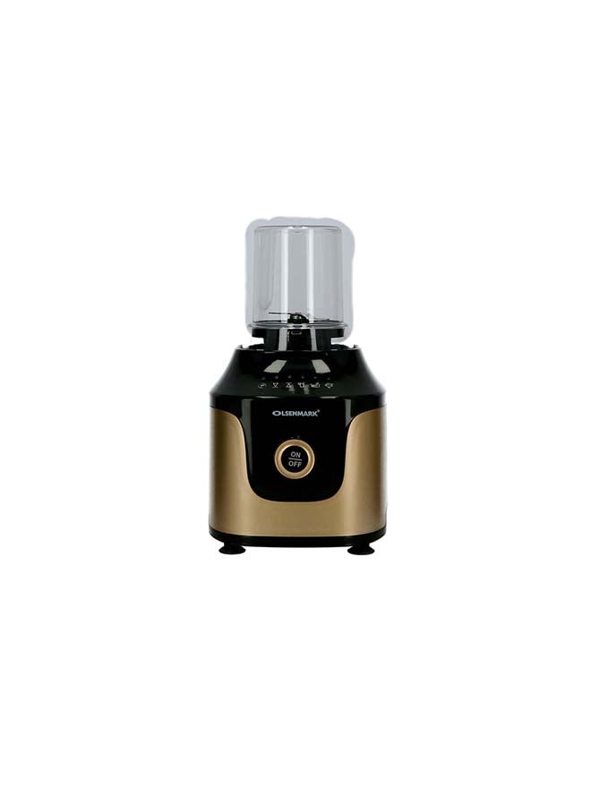 3 in 1 Multifunctional Blender - 2 Grinder Jars - Stainless Steel Blades, On/Off Speed Control - 1.5L Jar, 2 Grinder Jar with Over Heat Protection 1.5 L 350 W OMSB2337 Multicolour