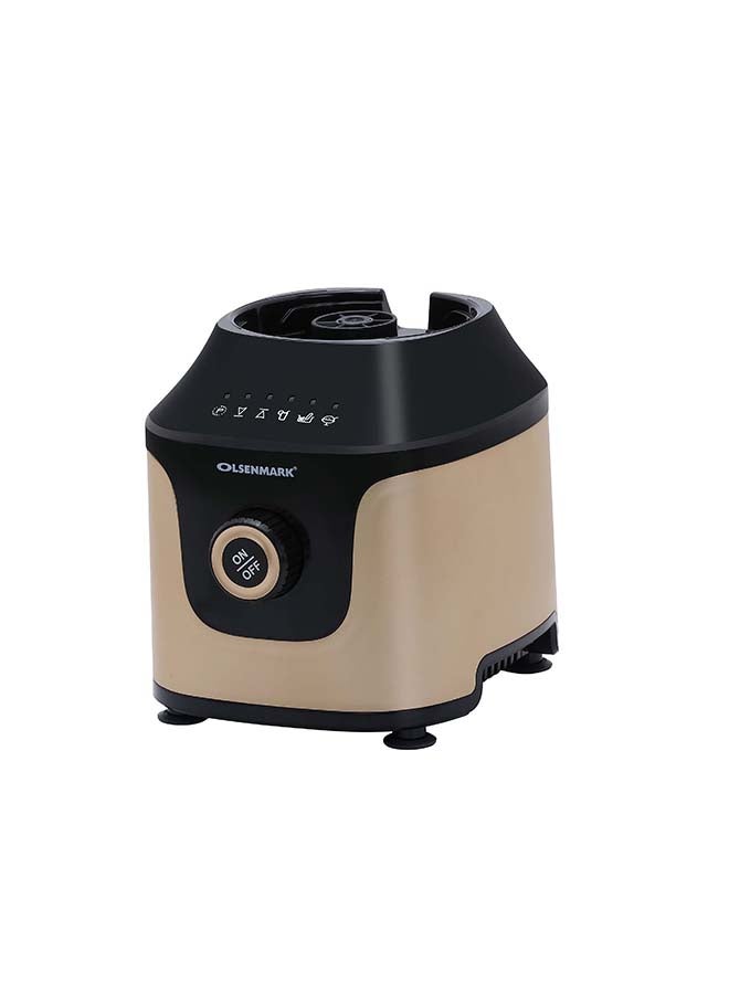3 in 1 Multifunctional Blender - 2 Grinder Jars - Stainless Steel Blades, On/Off Speed Control - 1.5L Jar, 2 Grinder Jar with Over Heat Protection 1.5 L 350 W OMSB2337 Multicolour
