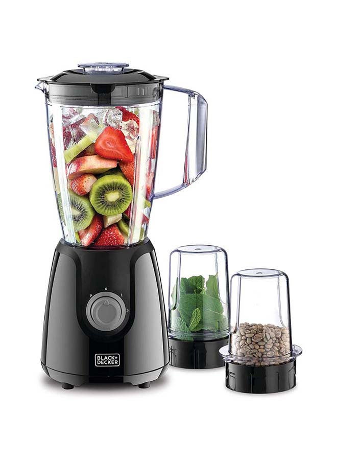 Blender with Grinder Mill and Chopper 1.5 L 400 W BX440-B5 Black