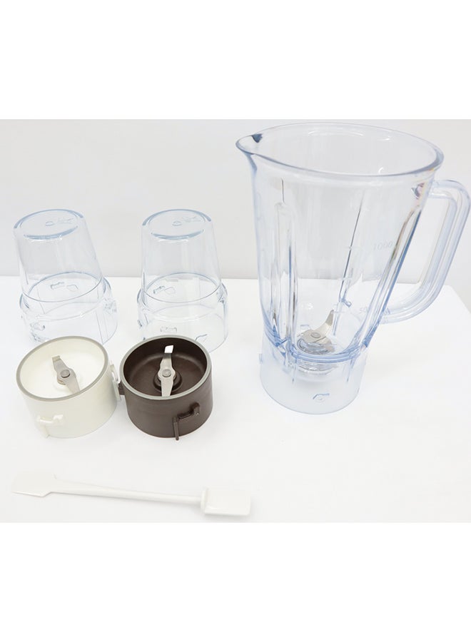 4-Piece Blender Set 1 1.0 L 400.0 W MX-EX1021 White/Clear