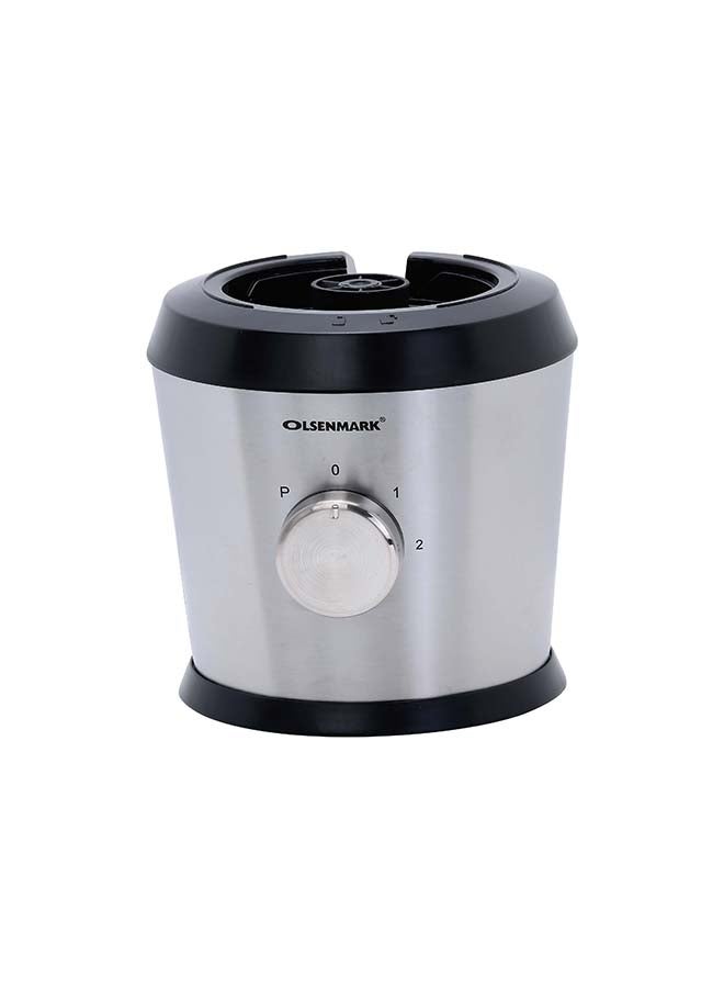 3-In-1 Multi-Functional Blender 1.5 L 500 W OMSB2382 Silver/Black/Clear