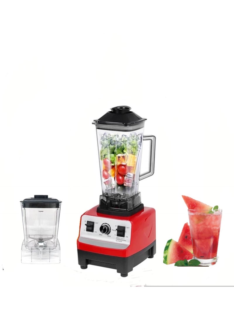 Silver Crest 4500w Heavy Duty Commercial Grade Blender With 2 Jars