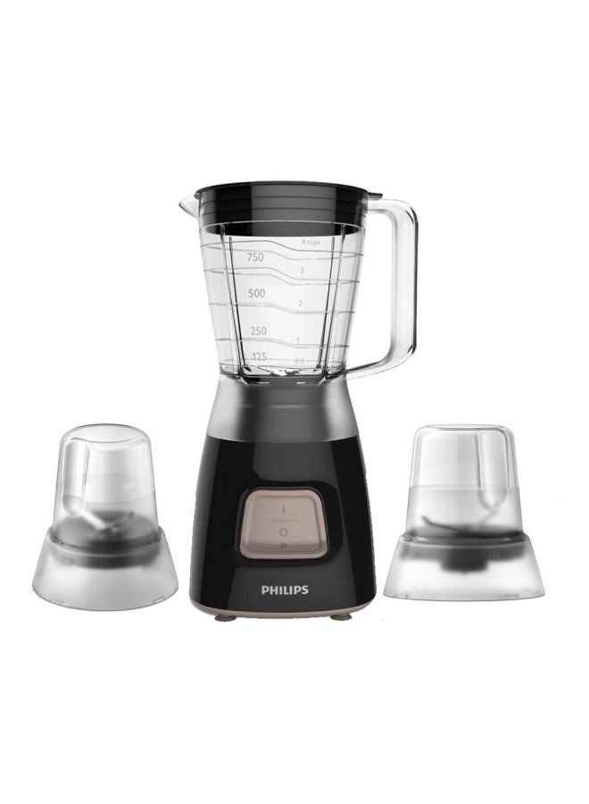 Electric Blender Set 1.25 L 450.0 W HR2058 Black/Clear