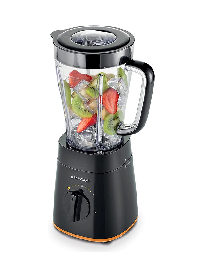 Blender Smoothie Maker With Grinder Mill, Chopper Mill, Ice Crush Function 2 L 500 W BLP15.360BK Black