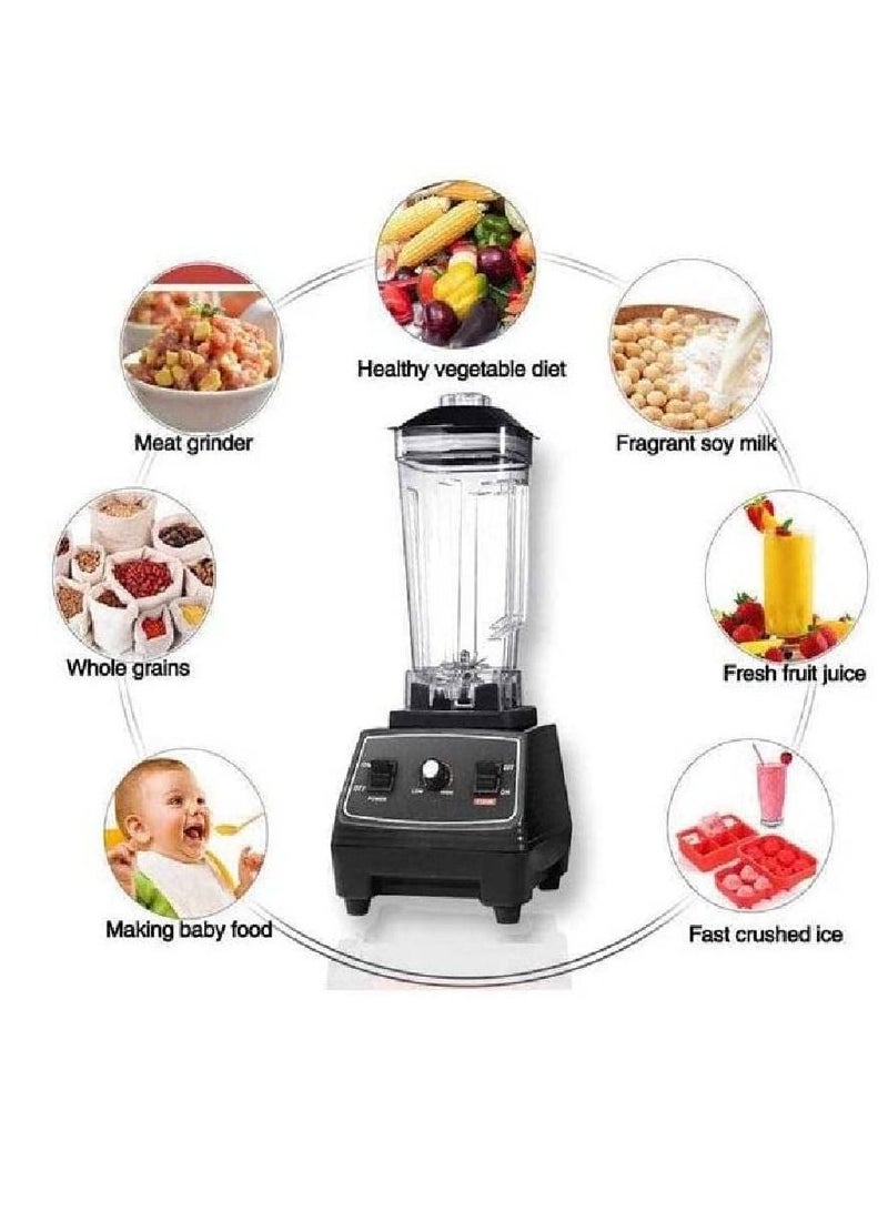 Silver Crest 4500w Heavy Duty Commercial Grade Blender With 1 Jar