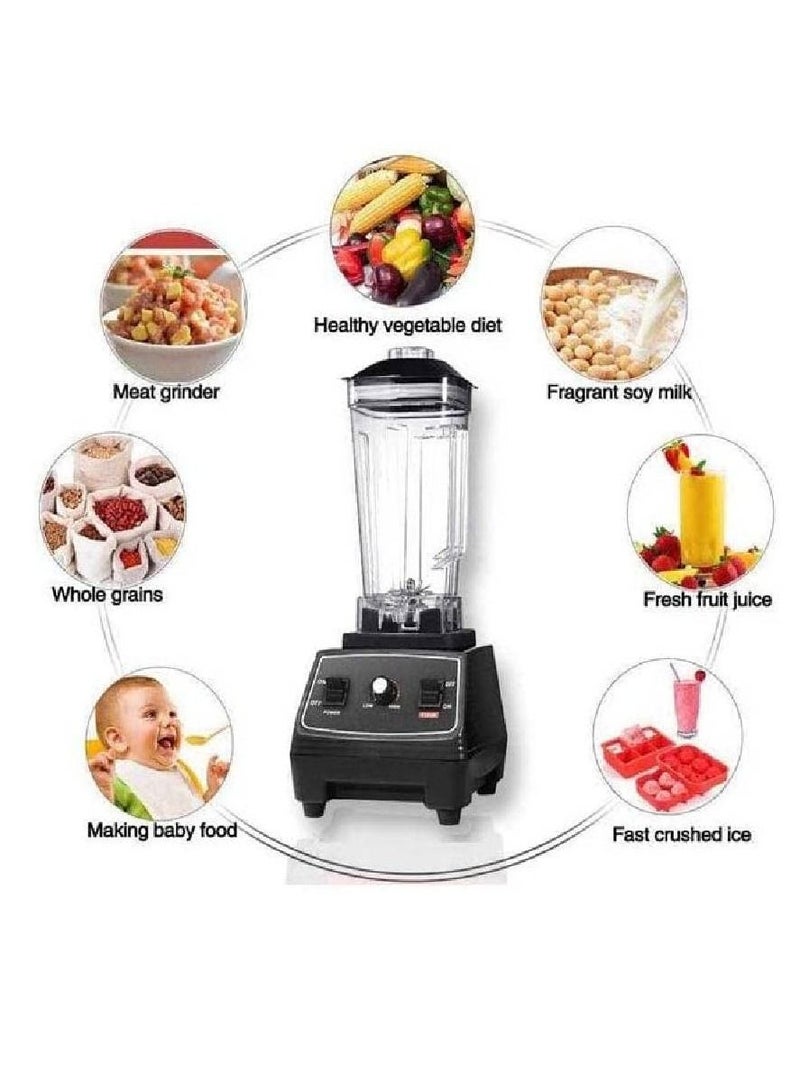 Silver Crest 4500w Heavy Duty Commercial Grade Blender With 1 Jar