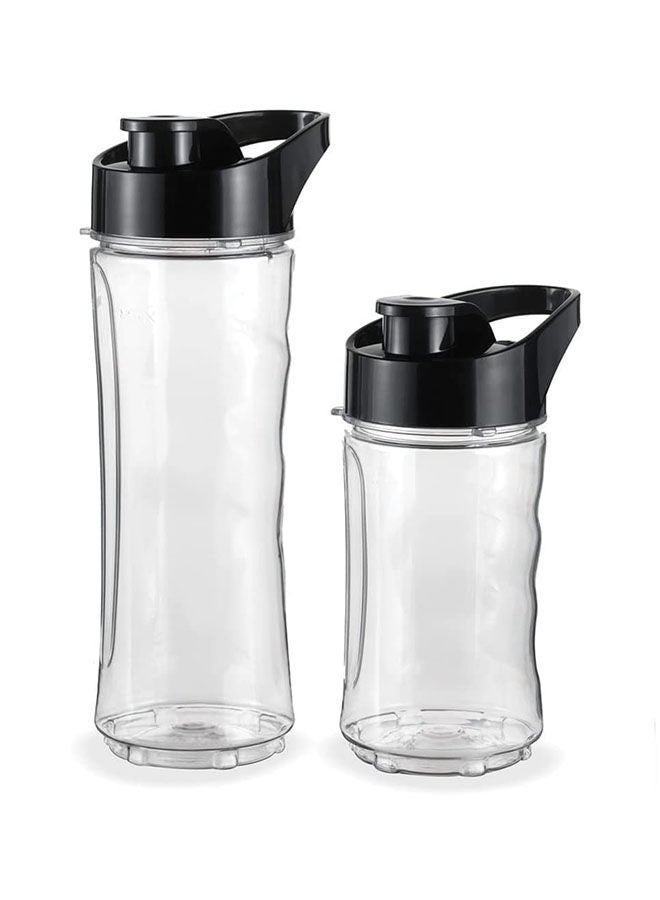 Blender, 2 Travel Goblets, 350 W BLM05.A0BK Silver/Black