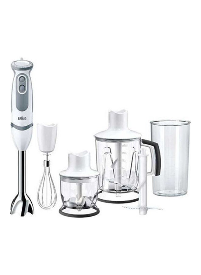 Hand Blender Braun Stainless Steel 1.25 L 1000.0 W MQ5245 White/Grey