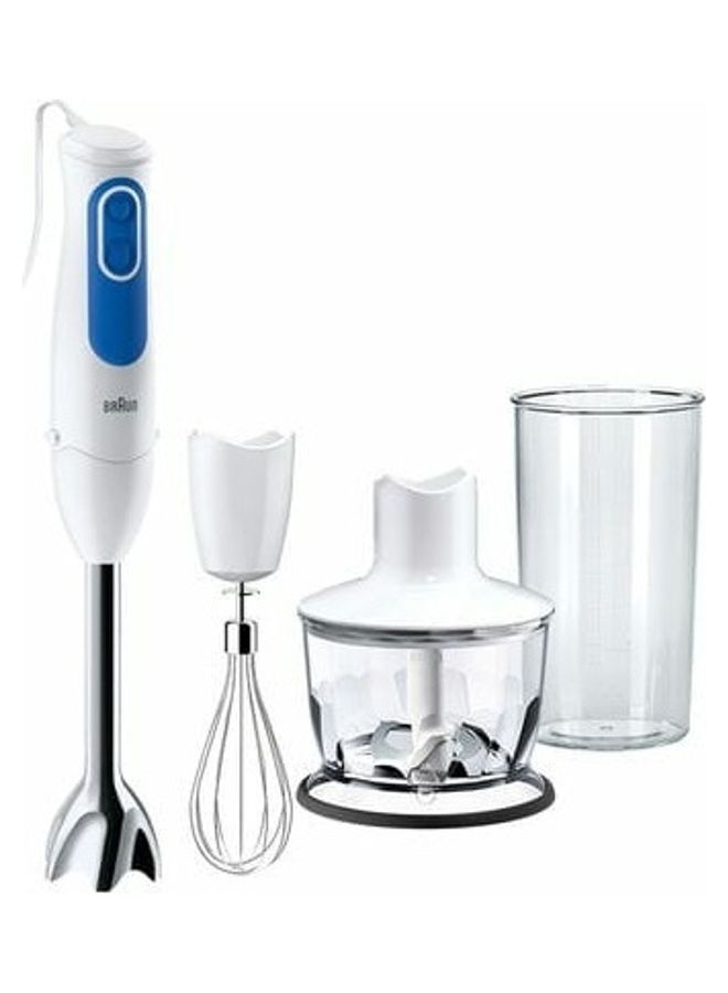 Multiquick Electric Hand Blender Set MQ 3035 WH Sauce White/Blue