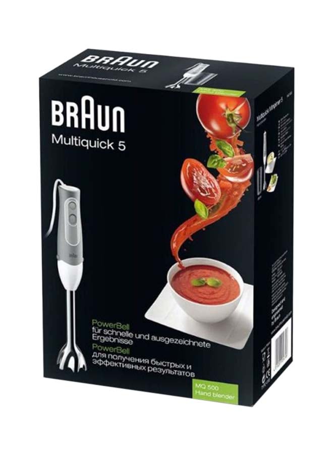 Multiquick 5 Hand blender MQ500  GB White/grey