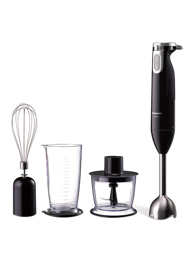 Stainless Steel Chopper Blender Set MX-SS1 Black/Clear