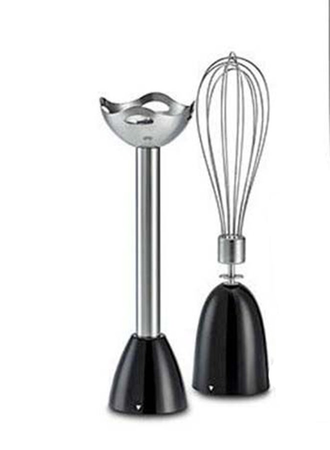 Hand Blender With Chopper And Whisk 3-in-1 HB600-B5 Black/Clear