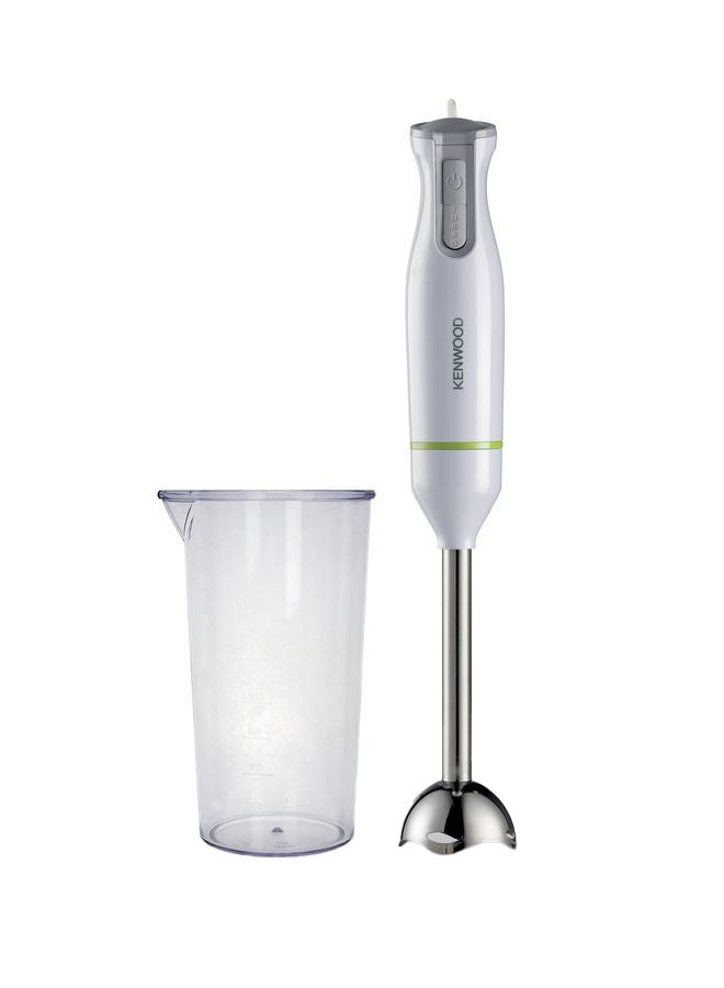 Hand Blender, Stainless Steel Wand, Variable Speed Control, Turbo Function, Removable Wand HBM02.001WH White