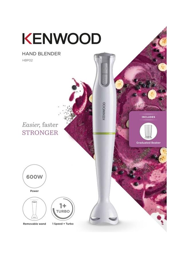 Hand Blender HBP02001WH White