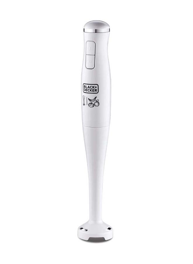 Stick Hand Blender with Calibrated Beaker and Dual Variable Speed Control SB2500-B5 White