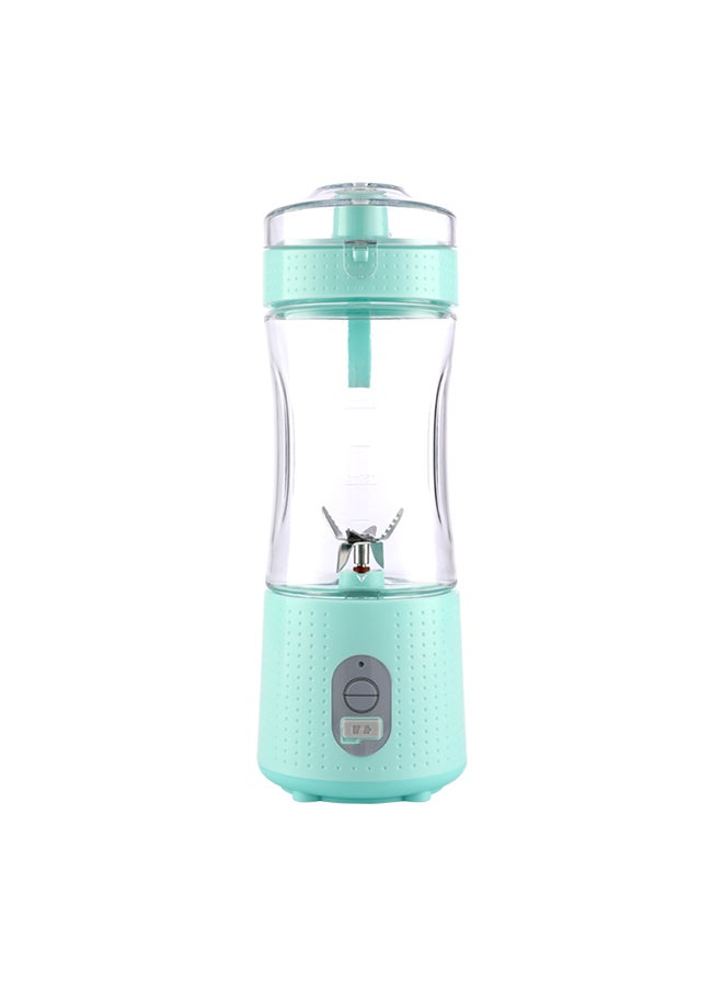 Multi-Design USB Rechargeable Electric Juice Blender 380.0 ml Blender-01 Light Blue