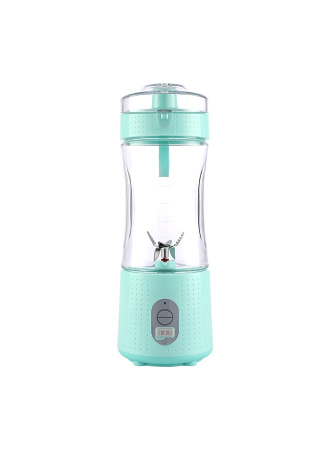 Multi-Design USB Rechargeable Electric Juice Blender 380.0 ml Blender-01 Light Blue