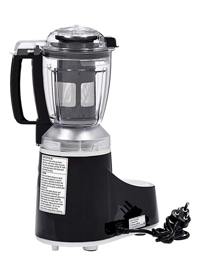 5-Piece Electric Mixer Grinder Set 1000 W MXAC400 Black/Silver/Clear