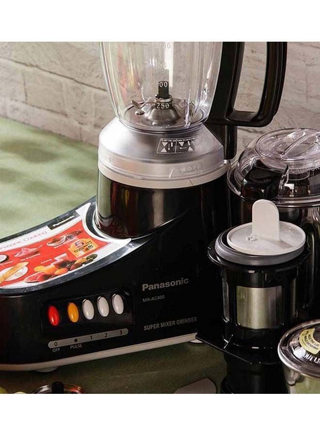 4-Jar Mixer And Grinde 1000.0 W MX-AC400 Black