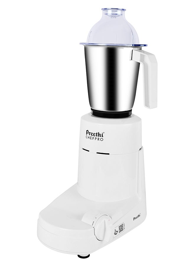 Chefpro Mixer Grinder 750 Watts | Multifunctional Grinder with Stainless Steel Jars & Blades 750 W MG-128/08 White