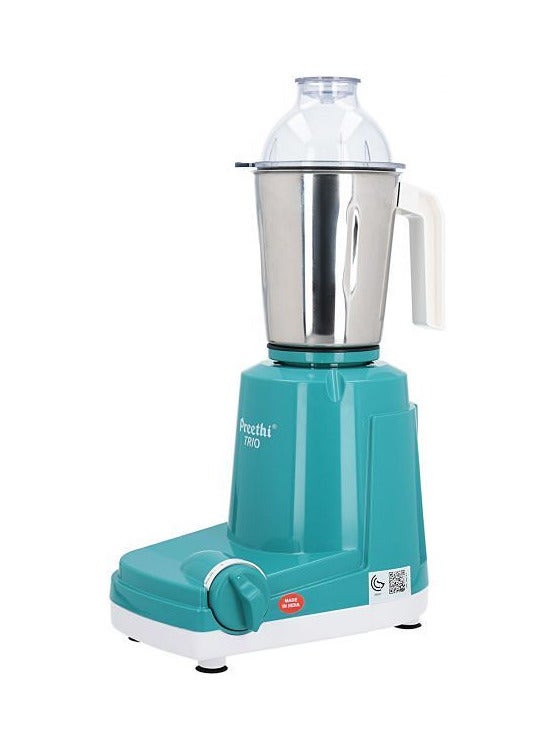 Trio Mixer Grinder with Stainless Steel Jars & Blades PREETHI-MG-182/08 Green/White