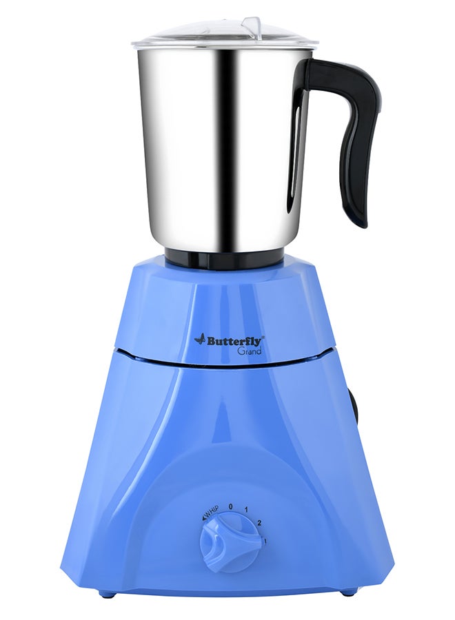 Grand Multifunctional Mixer Grinder with 2 Jar | Smoothie Maker with Stainless Steel Jars 2 L 550 W BGR17159 Blue