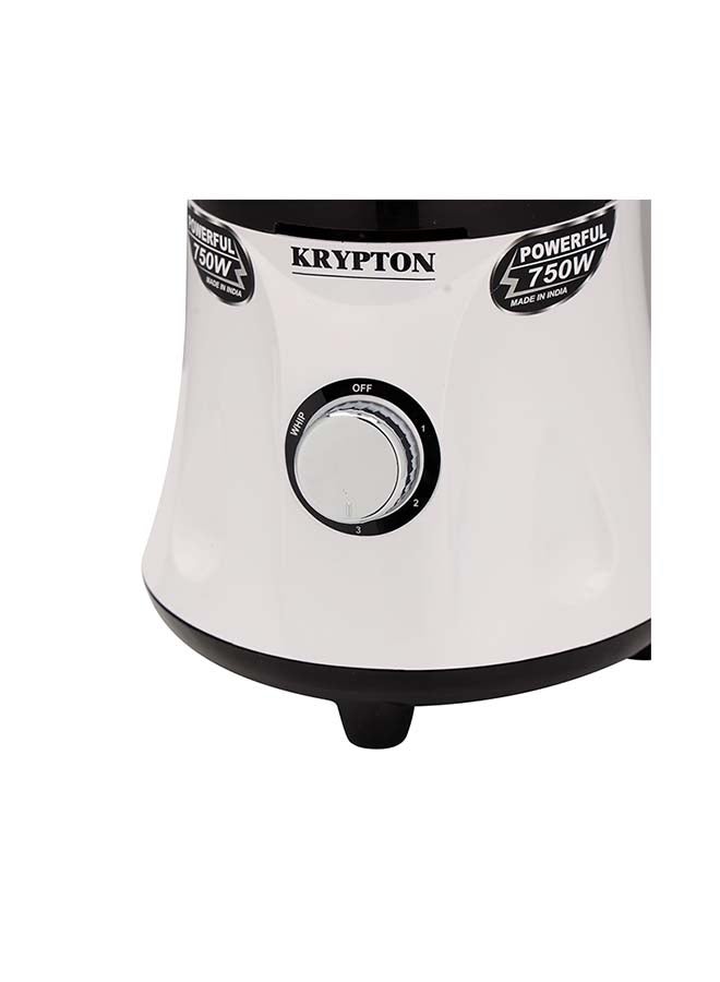 3-in-1 Mixer Grinder, Full Copper Motor 750 W KNB6188 Black