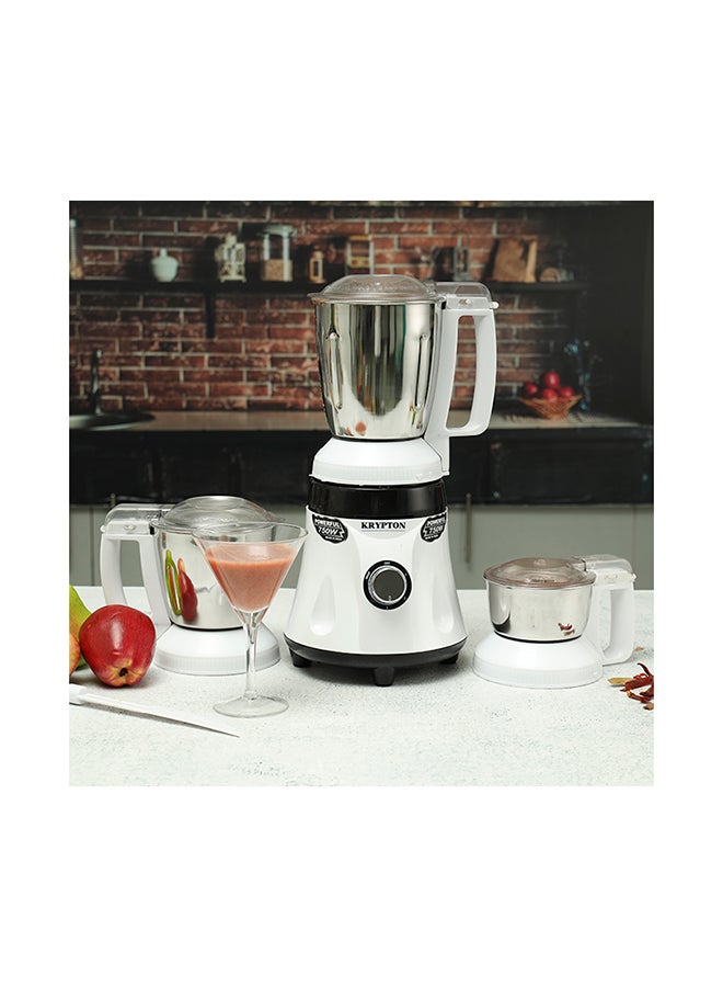 3-in-1 Mixer Grinder, Full Copper Motor 750 W KNB6188 Black