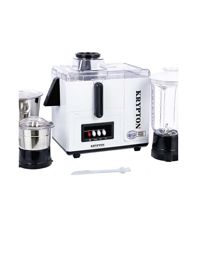 Portable 4 In 1 Mixer Grinder 750.0 W KNB6276 White