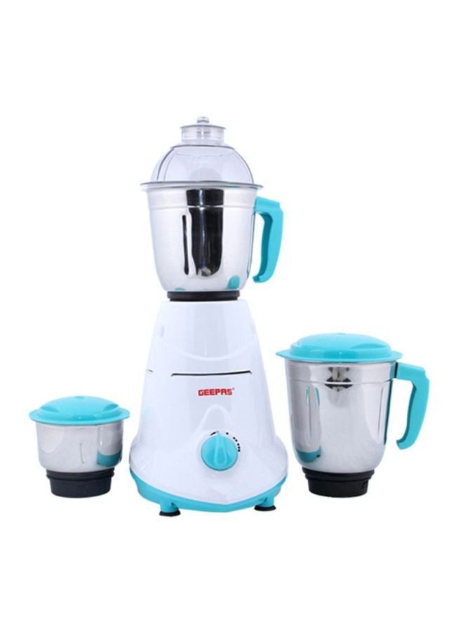 Mixer Grinder With Unbreakable Jar Caps 550.0 W GSB5080 White/Silver/Blue