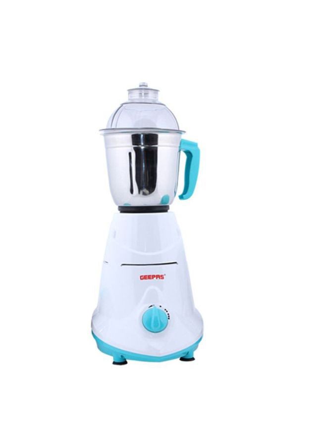 Mixer Grinder With Unbreakable Jar Caps 550.0 W GSB5080 White/Silver/Blue