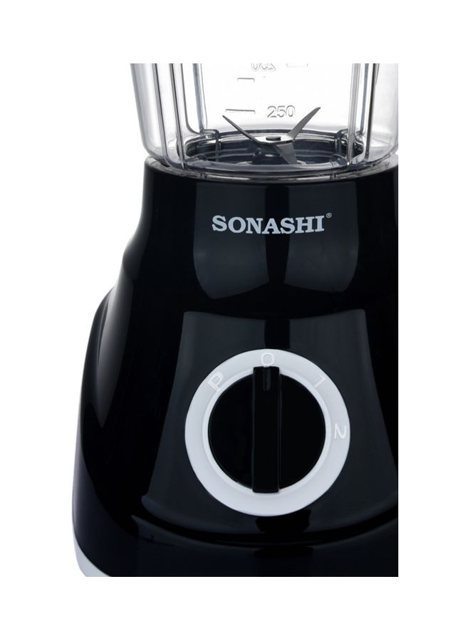 3-in-1 Blender / Grinder & Mincer | 600W |1.8L Unbreakable Jar, Grinding & Chopping Cups |6 Pcs Stainless Steel Blades, 2-Speed & Pulse Setting | Overheat Protection| Best for Spice Grinding, Smoothie Making, Mincing & Blending | SB-195 Blue 1.5 L 600 W SB-195 - BLUE Blue