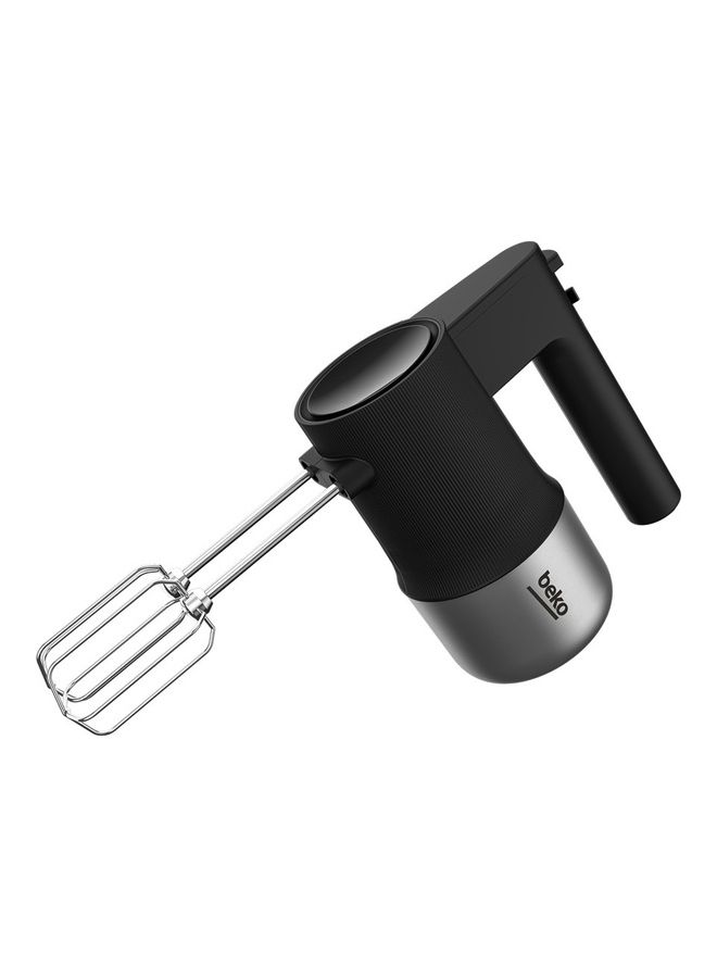 Hand Mixer, Inox Housing, 4 speed settings, Turbo function, Eject button, beaters 500 W HMM 81504 BX Stainless Steel