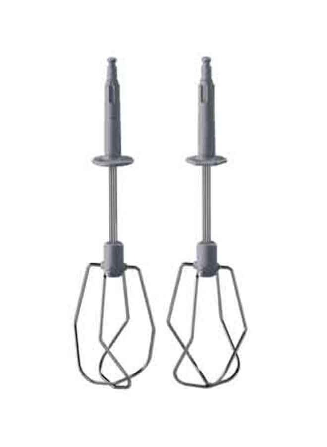 Hand Mixer, 4 Speeds Turbo, Smart Mix, 2 Stainless Steel Whisks, 2 Stainless Steel Hooks, 400 W HM1010 White