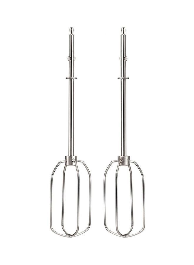 Hand Mixer | Quick Mix Mixer for Whipping and dough kneading | 5 speeds | stainless steel beaters and dough hooks | 2 Years Warranty 300 W HM3101 White/Silver
