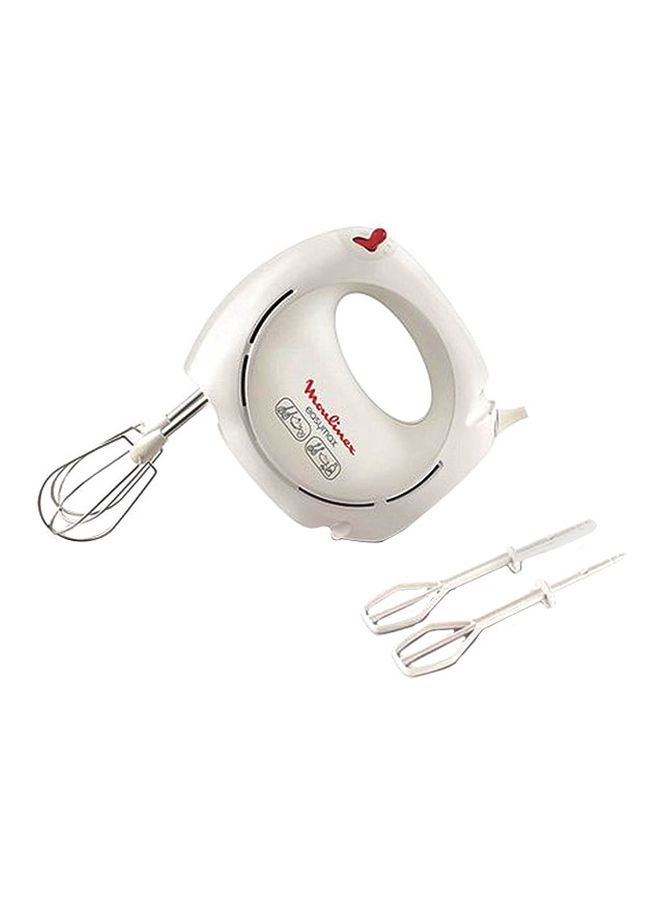 Hand Mixer | Easy Max Hand Mixer | 5 speeds |  Plastic/Stainless Steel | 2 Years Warranty 200 W HM250127 White