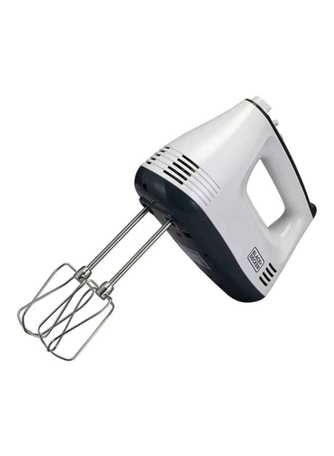 Hand Mixer With 5 Speed Turbo Function 300.0 W M350-B5 White/Silver/Black