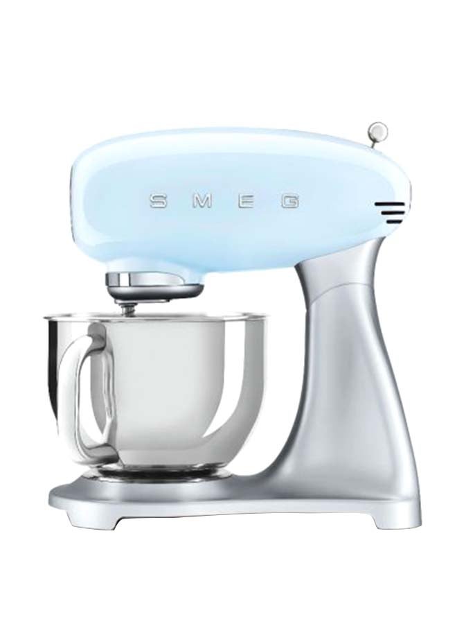 50’s Retro Style Stand Mixer with 10 Variable Speeds 800 W 800.0 W SMF02PBUK Pastel Blue