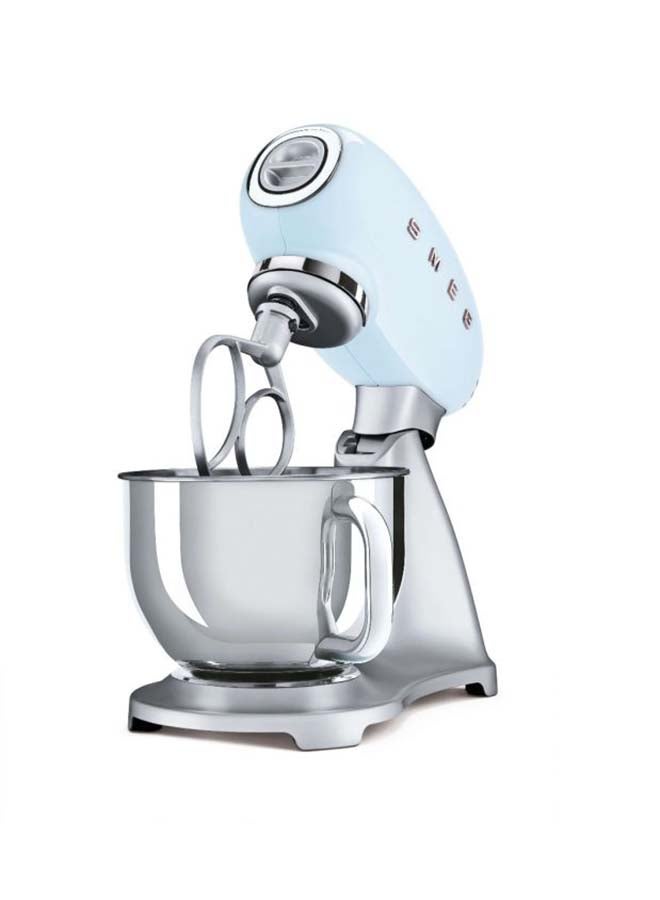 50’s Retro Style Stand Mixer with 10 Variable Speeds 800 W 800.0 W SMF02PBUK Pastel Blue