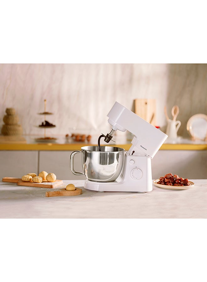 Chef Machine With 8 Speeds, 3 Attachements 4.3 L 1000 W MK-CM300WTZ White