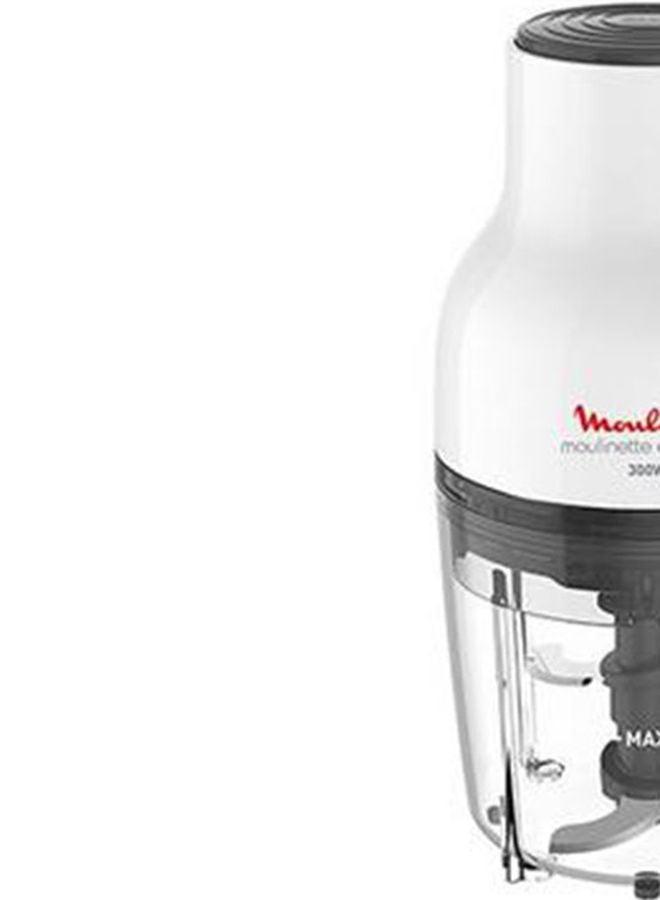 Vegetable Chopper | Moulinette Essential Chopper |  White/ Plastic | 2 Years Warranty 400 ml 300 W DJ520127 White