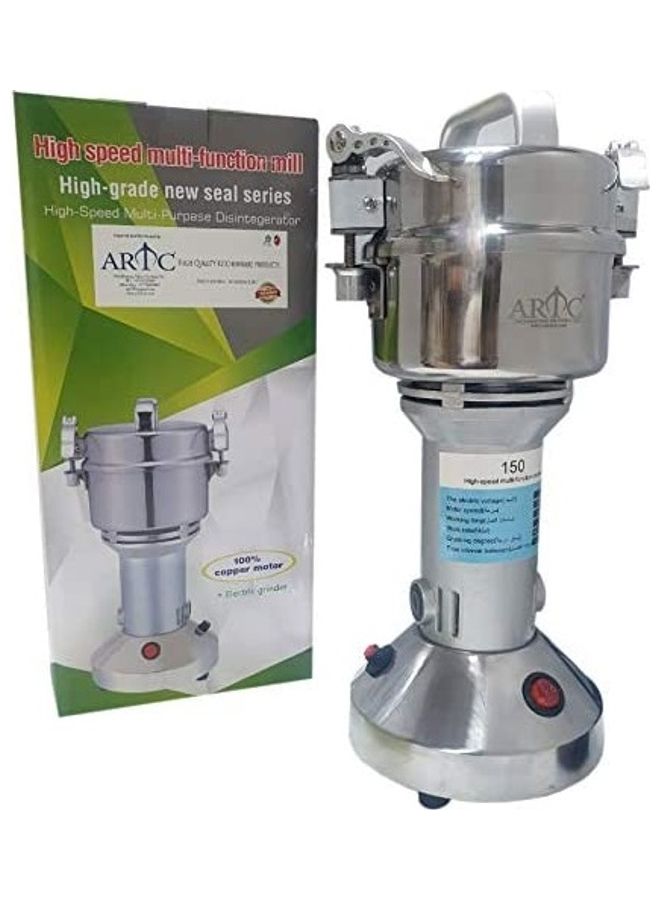 High Speed Multifunction Mill Grinder 150A Silver