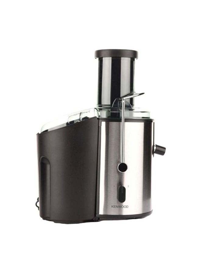 Juicer, 75mm Feeding Tube, 2 Speeds, Juice Container, 2L Pulp Container, Anti Drip, Safety Lock, 2 L 800 W OWJEM02.A0BK Black/Silver