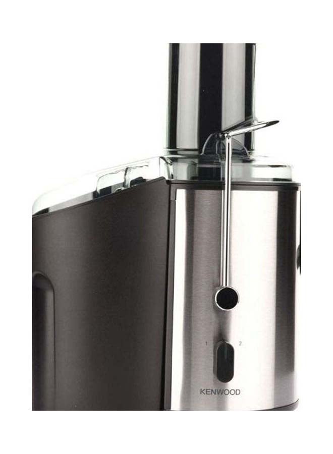 Juicer, 75mm Feeding Tube, 2 Speeds, Juice Container, 2L Pulp Container, Anti Drip, Safety Lock, 2 L 800 W OWJEM02.A0BK Black/Silver
