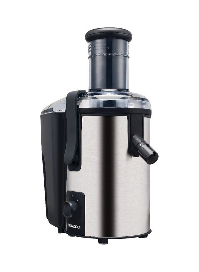 Juicer Stainless Steel Juice Extractor With 75mm Wide Feed Tube 2 Speed Anti Drip For Home Office Restaurant And Cafeteria 700 W JEM50.000BS Silver