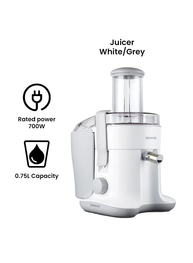 Plastic Juice Extractor 0.75 L 700.0 W JE680 White/Grey