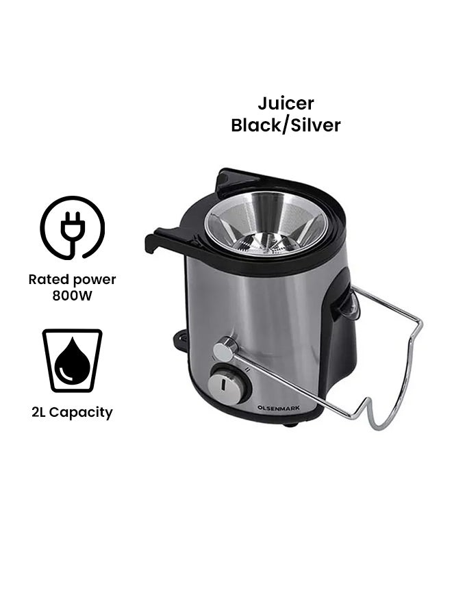 Countertop Centrifugal Juice Extractor 1.3 L 600.0 W OMJE2345CA Black/Silver