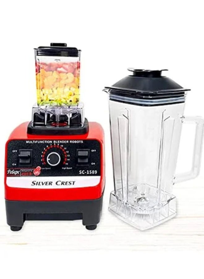 Heavy Duty Commercial Grade Blender with 2 jars