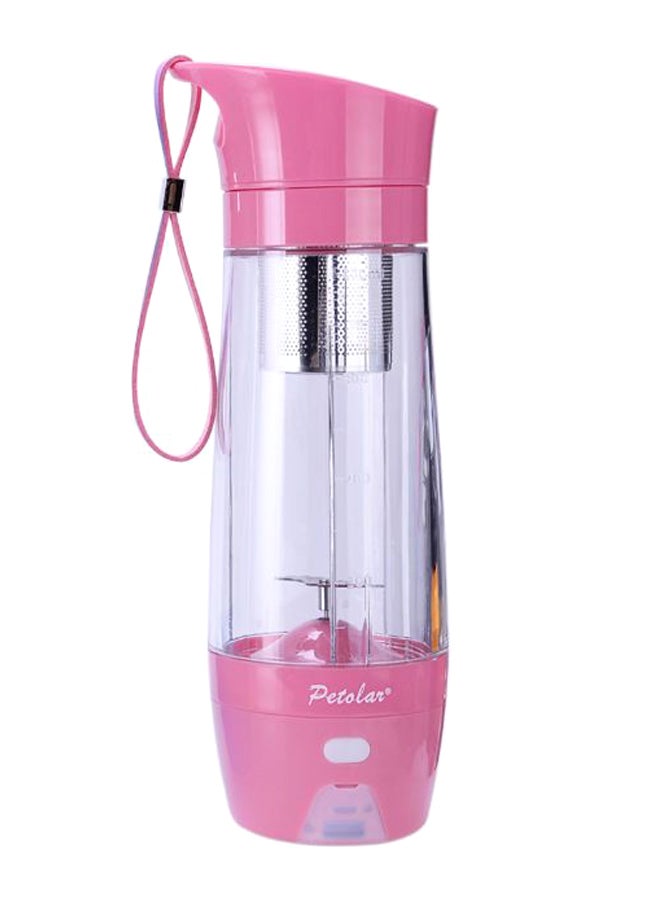 USB Rechargeable Mini Juicer 430.0 ml H25631P Pink/Clear/Black